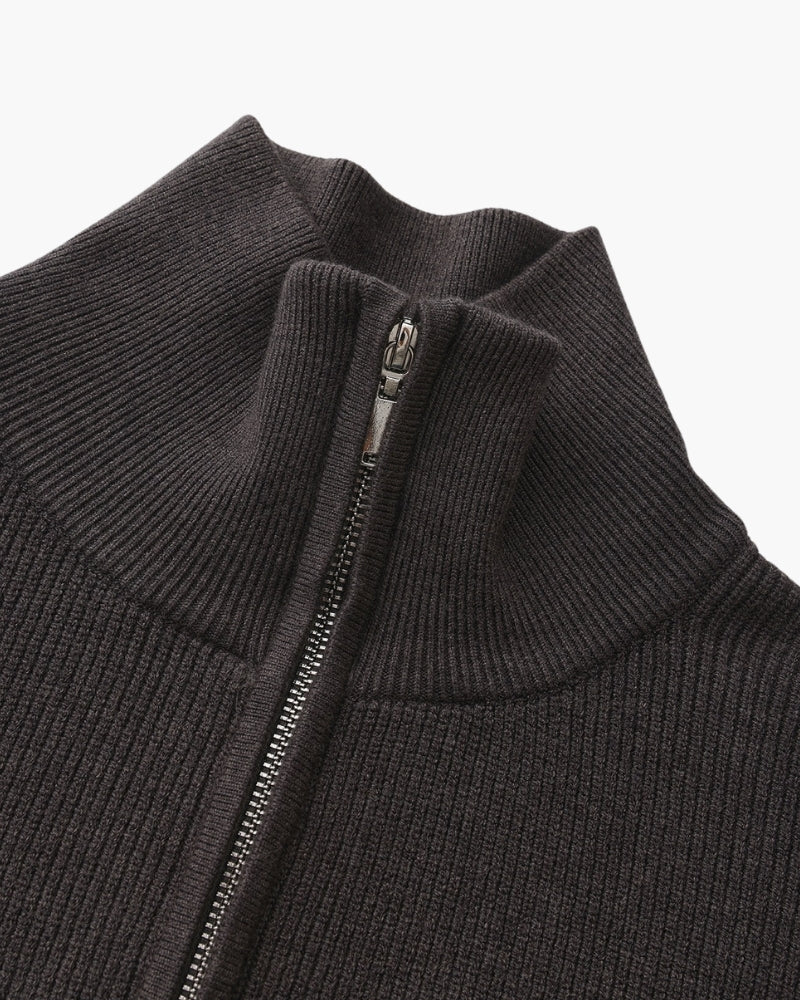 Refined Half-Zip Knit Pullover | Savile & Co.