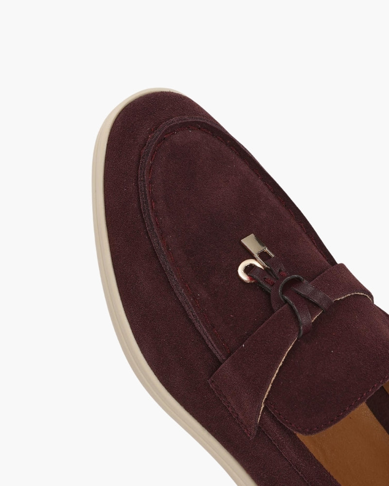 Suede Lady Loafers - Savile & Co.