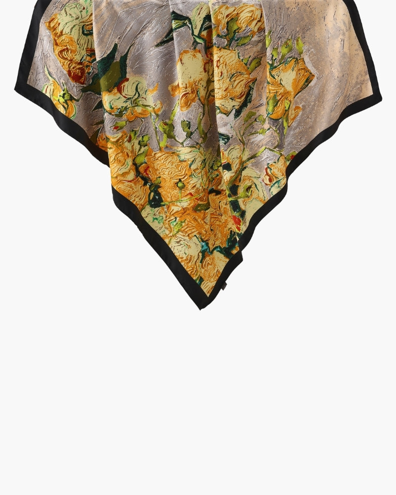 Impressionist Garden Scarf | Savile & Co.