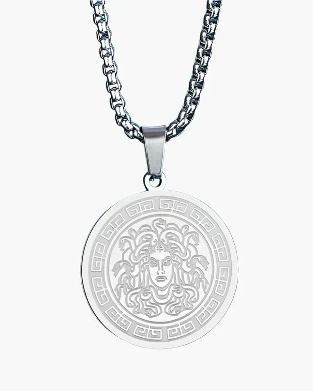 Medusa Long Chain (Gold & Silver) | Savile & Co.