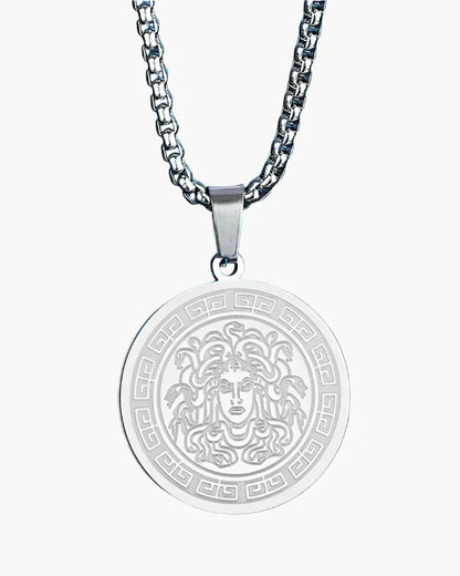 Medusa Long Chain (Gold & Silver) | Savile & Co.