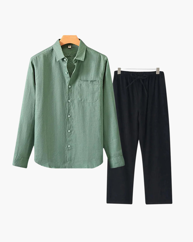 Linen Combo (Longsleeve) | Savile & Co.