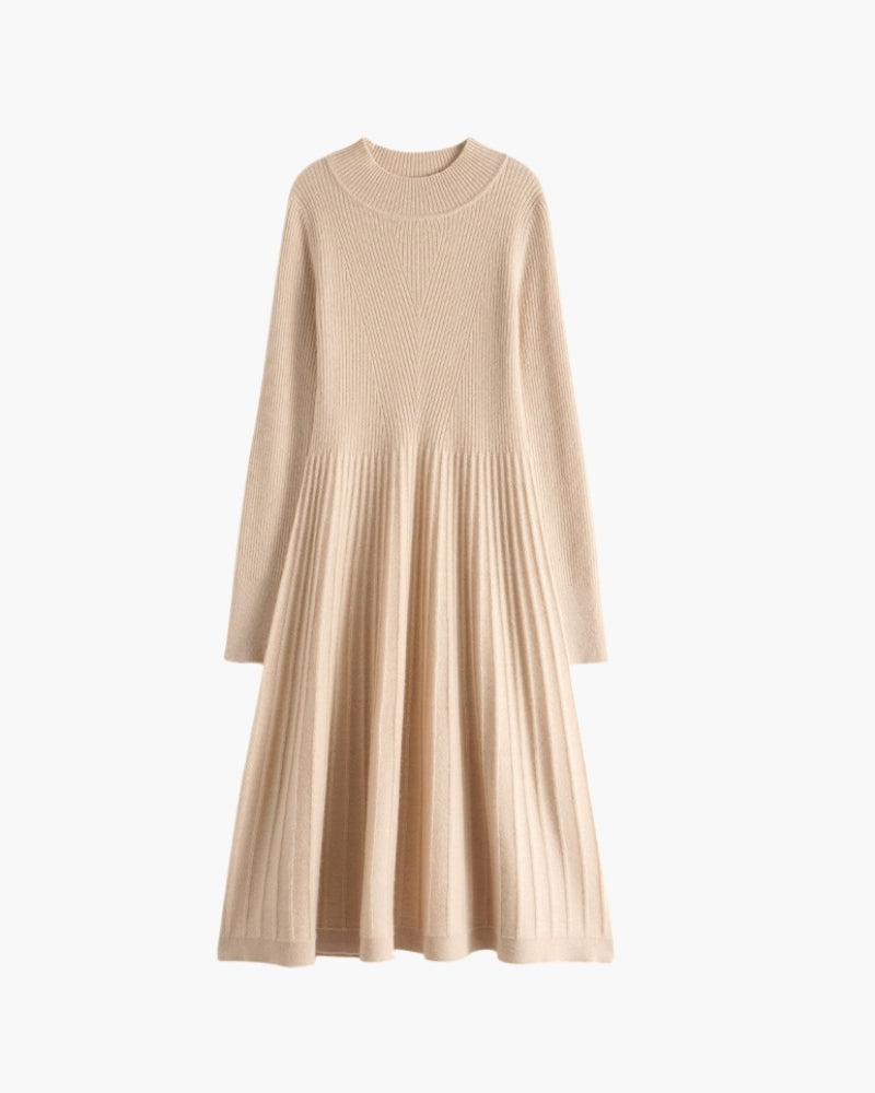Pure Cashmere Flare Dress | Savile & Co.