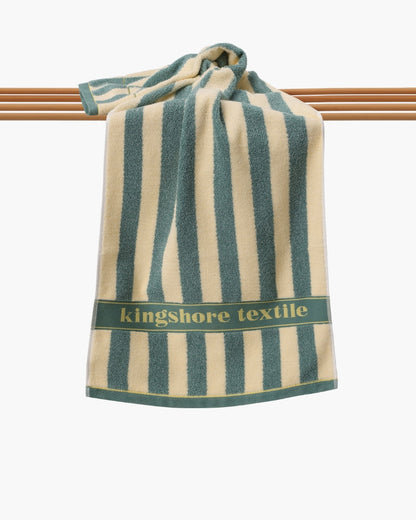 Coastal Stripe Hand Towel | Savile & Co.