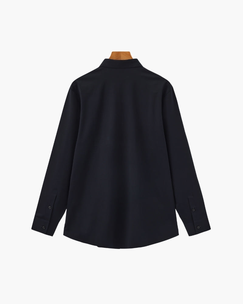 Tailored Cotton Flex Shirt | Savile & Co.