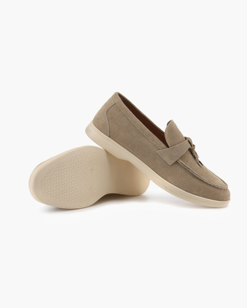 Suede Lady Loafers - Savile & Co.