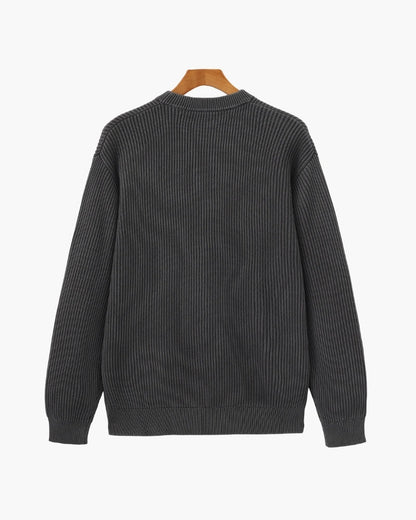 Rib Knit Crewneck | Savile & Co.
