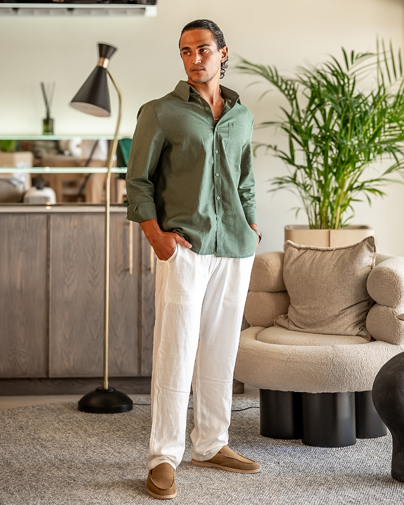 Linen Combo (Longsleeve) | Savile & Co.