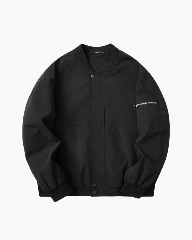 Minimalist Bomber Jacket | Savile & Co.