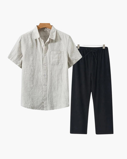 Linen Combo (Shortsleeve) | Savile & Co.