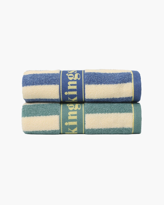 Coastal Stripe Hand Towel | Savile & Co.