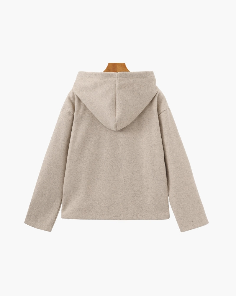 Marlow Wool Zip Coat | Savile & Co.