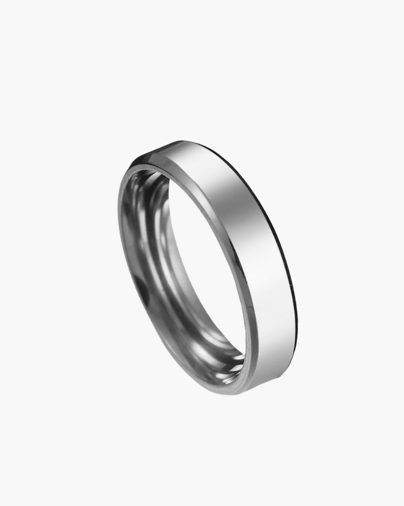 Trinity Steel Ring | Savile & Co.