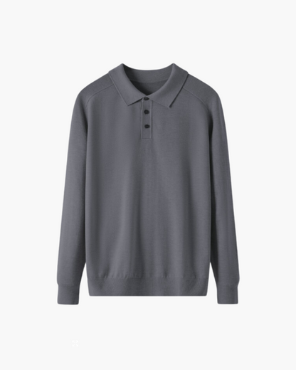 100% Premium Wool Polo | Savile & Co.