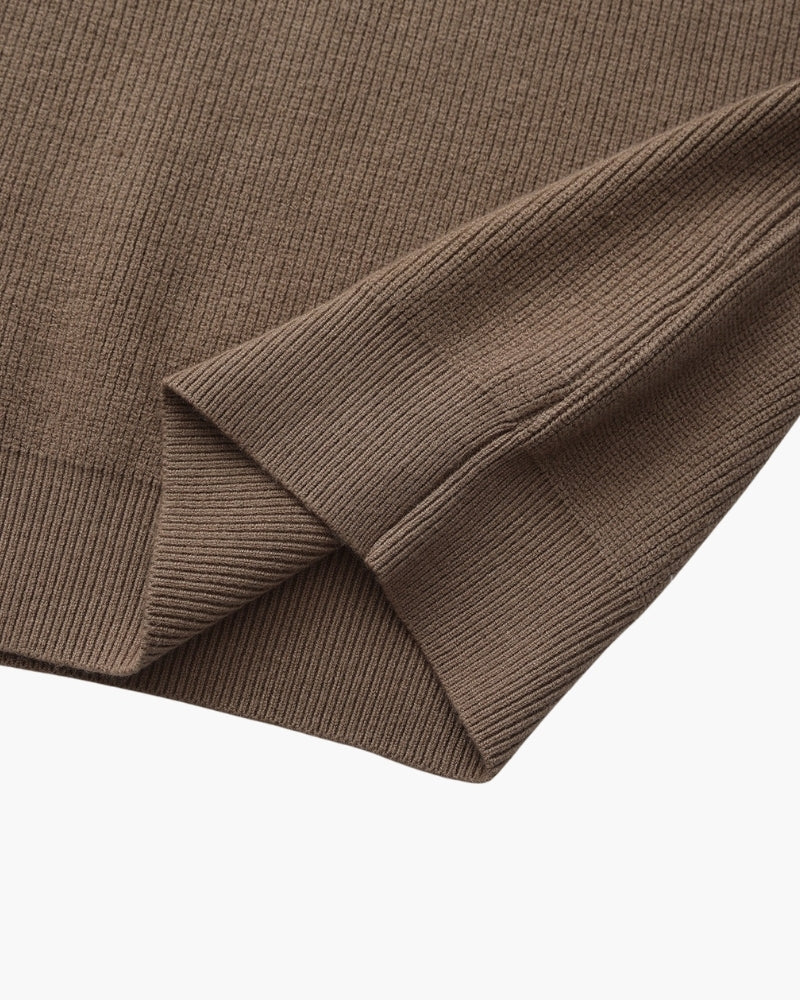 Refined Half-Zip Knit Pullover - Savile & Co.