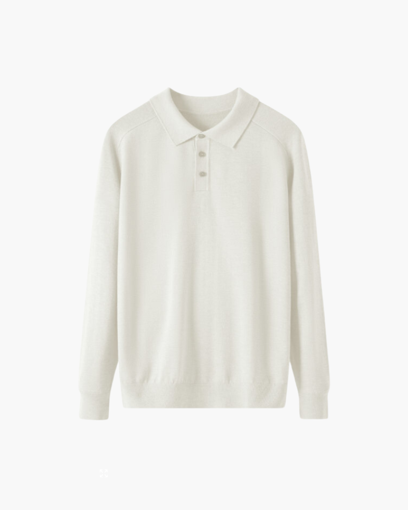 100% Premium Wool Polo | Savile & Co.