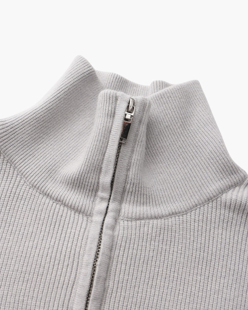 Refined Half-Zip Knit Pullover - Savile & Co.
