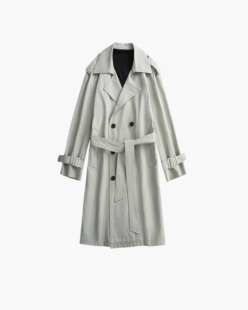 Classic Double-Breasted Trench Coat | Savile & Co.