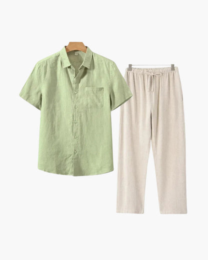 Linen Combo (Shortsleeve) | Savile & Co.