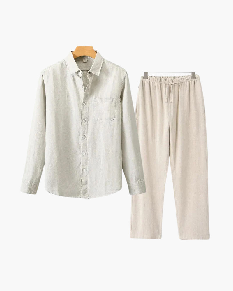 Linen Combo (Longsleeve) | Savile & Co.