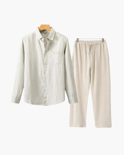 Linen Combo (Longsleeve) | Savile & Co.