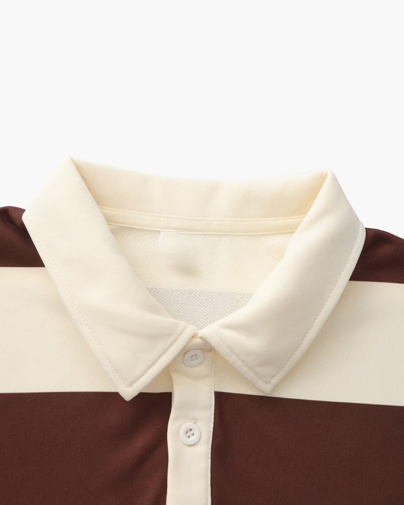 Vintage Stripe Rugby Polo | Savile & Co.