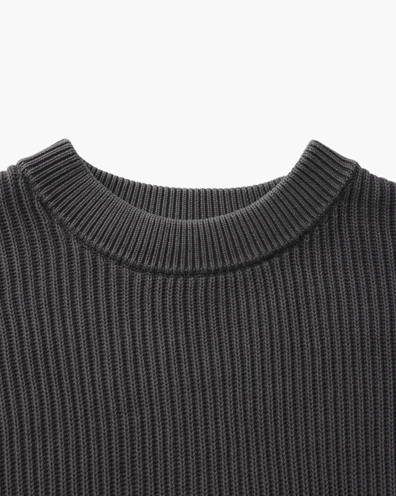 Rib Knit Crewneck | Savile & Co.
