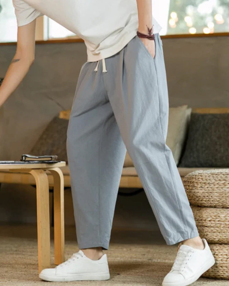 Cancun Cotton Pantalon | Savile & Co.