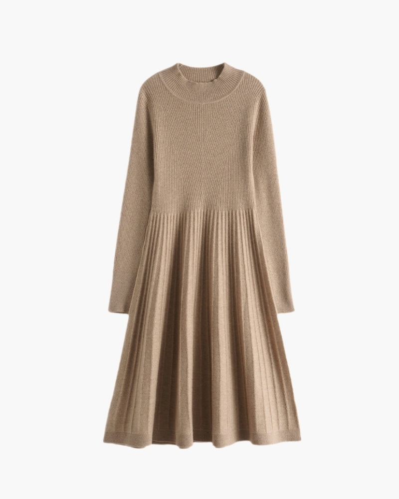Pure Cashmere Flare Dress | Savile & Co.