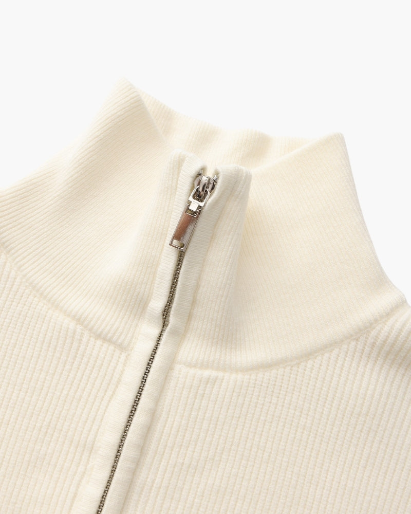 Refined Half-Zip Knit Pullover - Savile & Co.