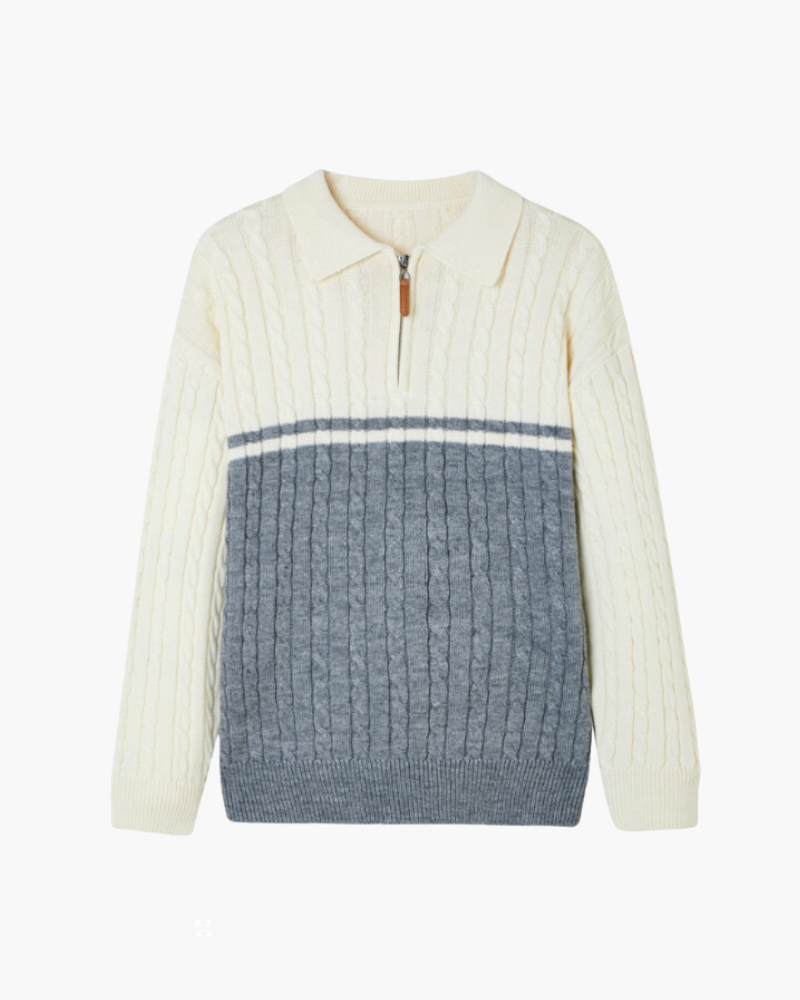 100% Premium Wool Zip Up | Savile & Co.