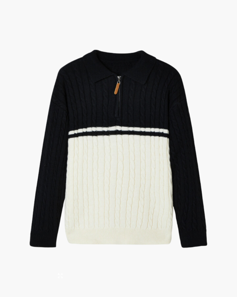 100% Premium Wool Zip Up | Savile & Co.