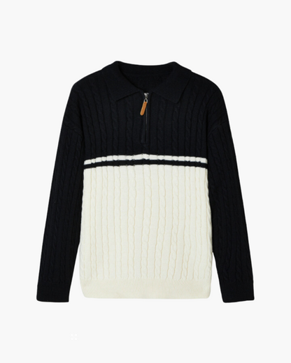 100% Premium Wool Zip Up | Savile & Co.