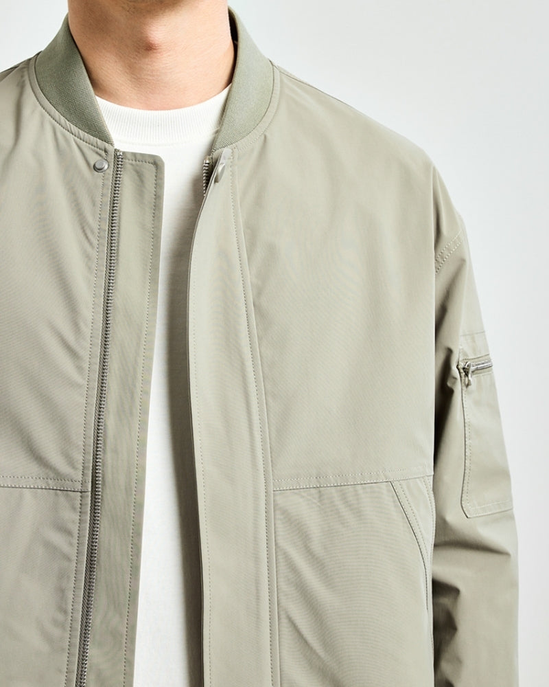Minimalist Bomber Jacket | Savile & Co.