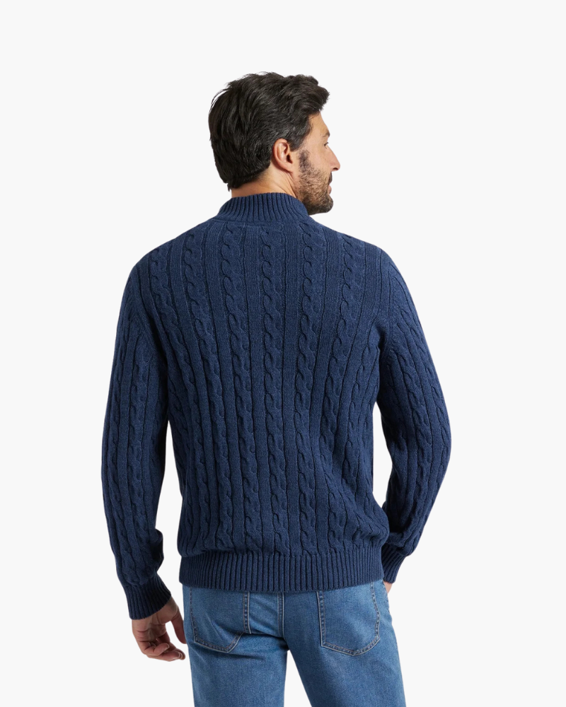 Verbier Half Zip Sweater | Savile & Co.