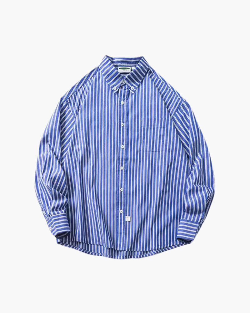 Oversized Striped Shirt | Savile & Co.