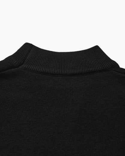 Essential Ribbed Mock Neck Sweater | Savile & Co.