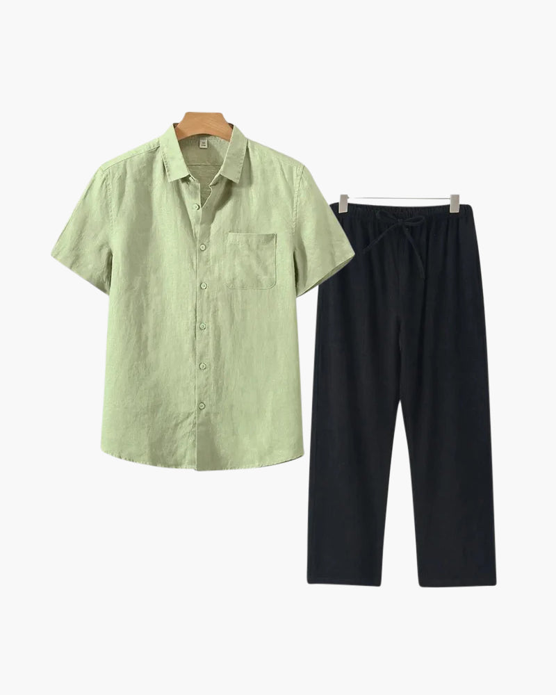 Linen Combo (Shortsleeve) | Savile & Co.