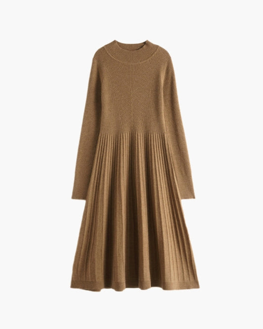 Pure Cashmere Flare Dress | Savile & Co.