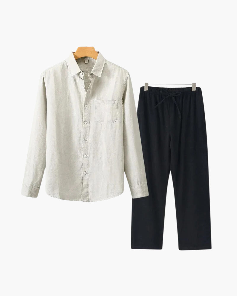 Linen Combo (Longsleeve) | Savile & Co.
