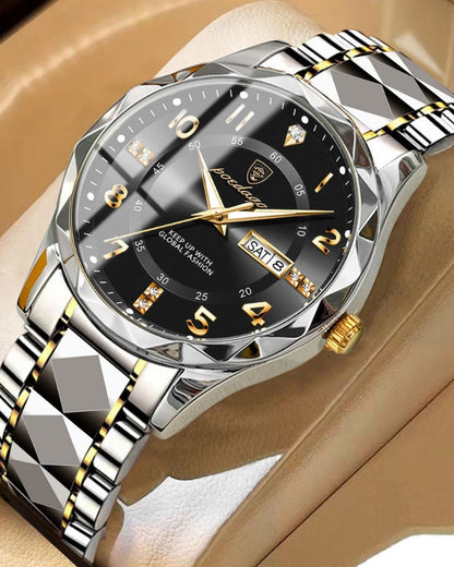 Classic Two-Tone Steel Watch | Savile & Co.