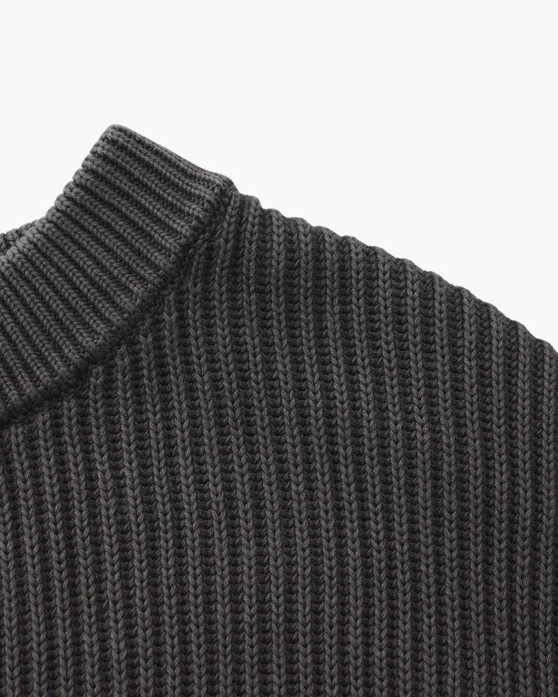 Rib Knit Crewneck | Savile & Co.