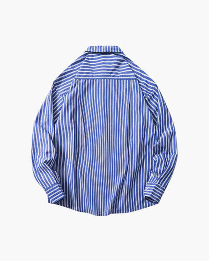 Oversized Striped Shirt | Savile & Co.