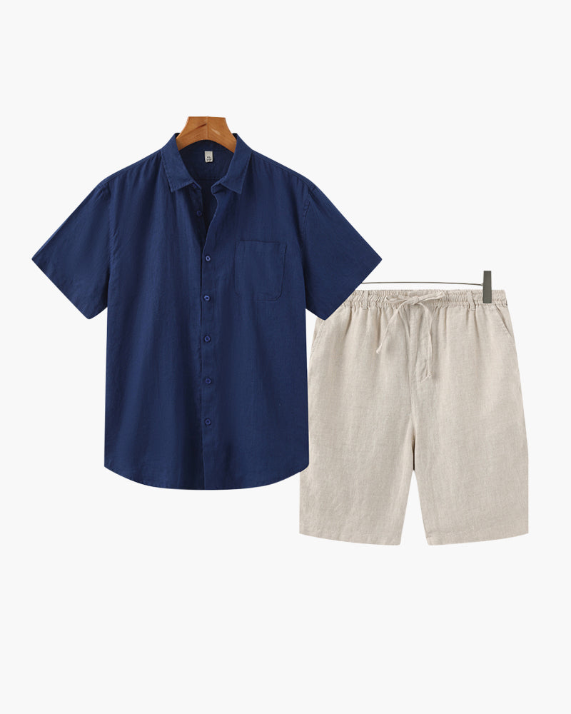 Linen Combo (Shorts) | Savile & Co.