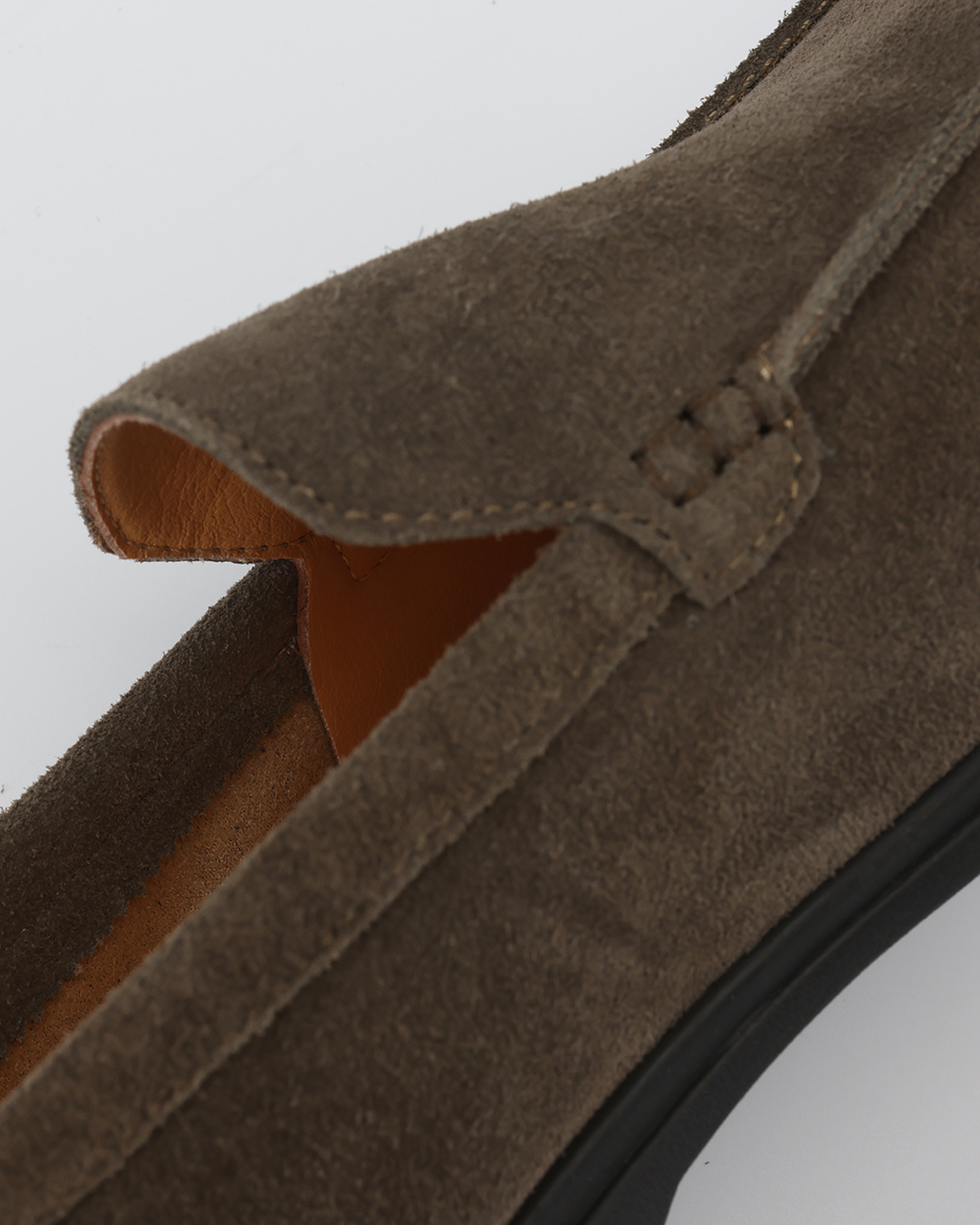 Premium Suede Loafers - Black Soles | Savile & Co.