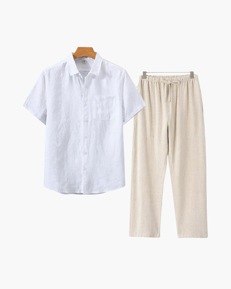 Linen Combo (Shortsleeve) | Savile & Co.