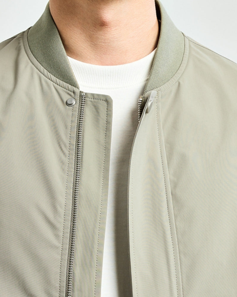 Minimalist Bomber Jacket | Savile & Co.