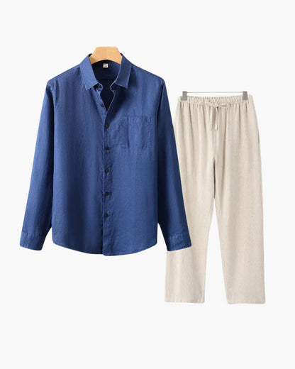 Linen Combo (Longsleeve) | Savile & Co.