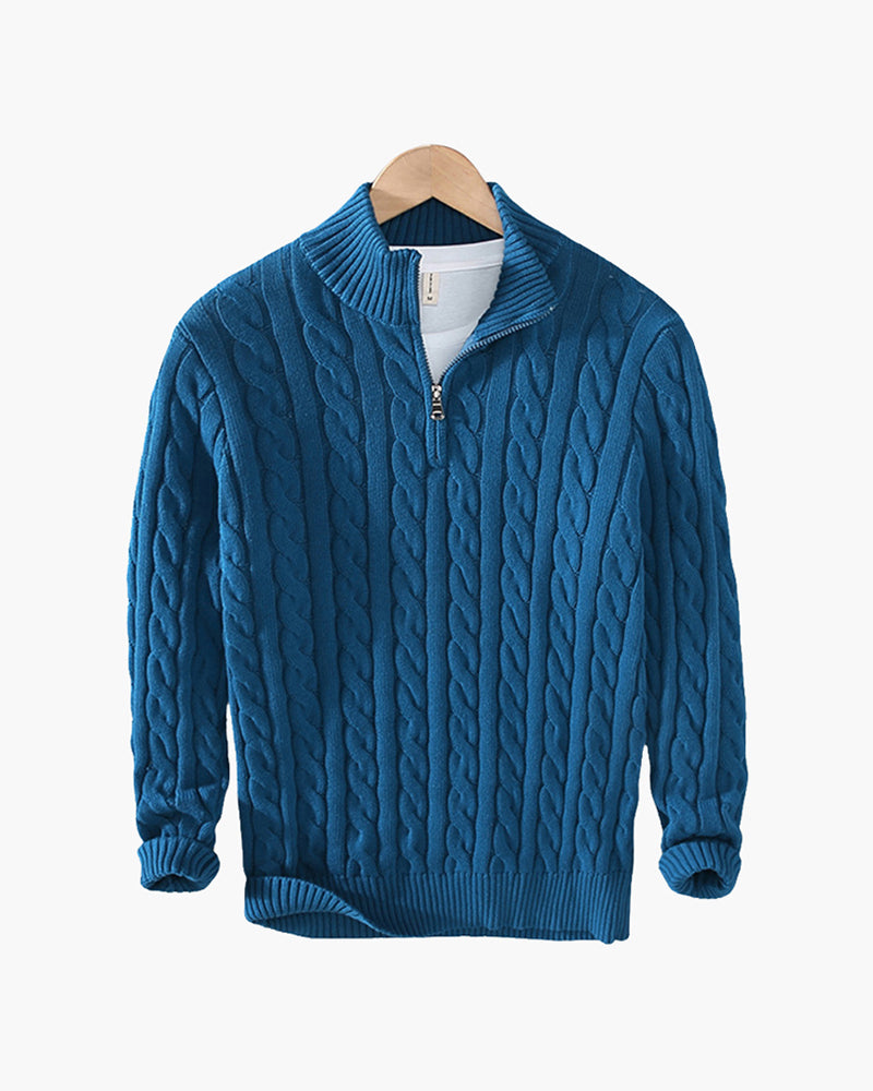 Verbier Half Zip Sweater | Savile & Co.