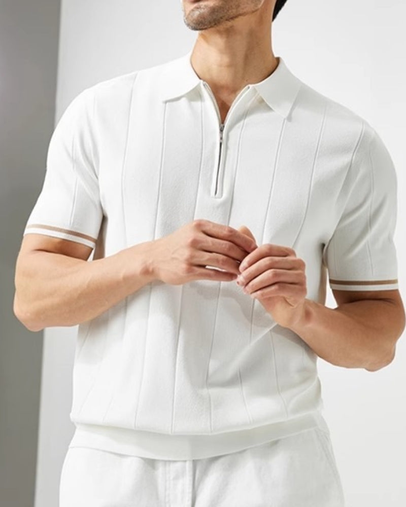Signature Contrast Trim Polo | Savile & Co.